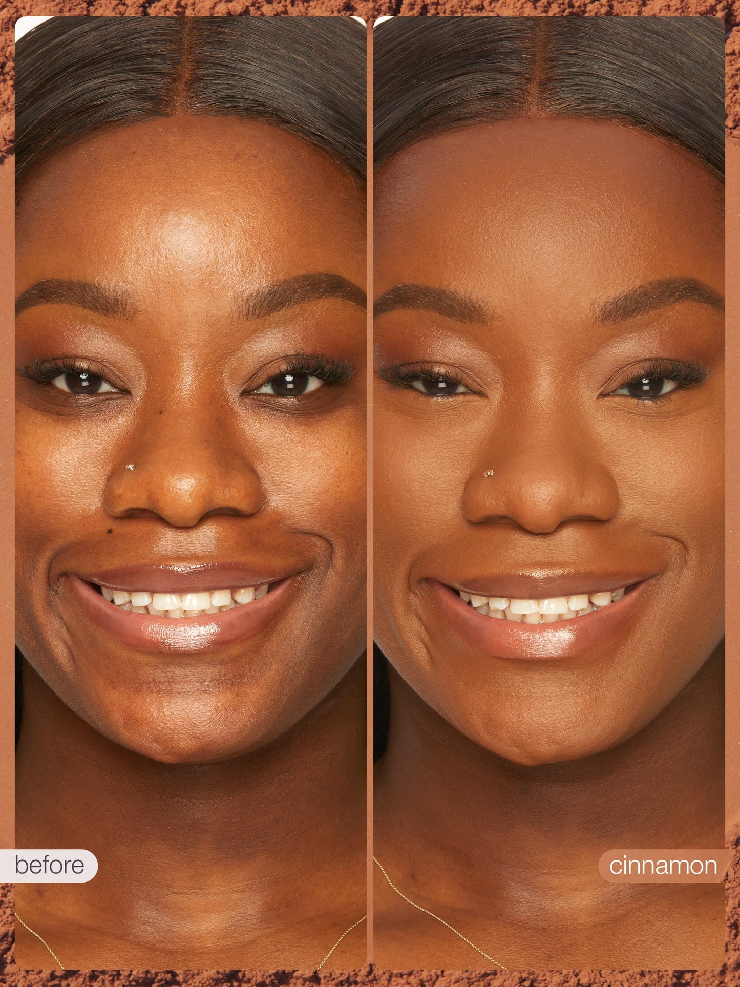 creaseless setting & brightening powder